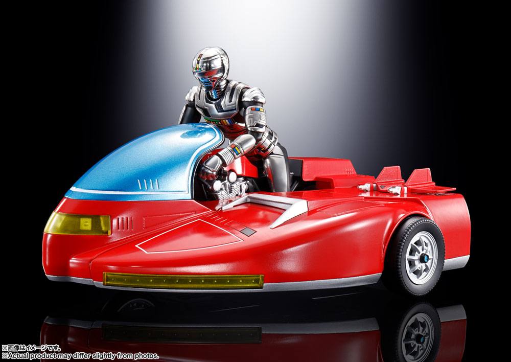 Space Sheriff Gavan Chogokin Diecast Action Figure Space Sheriff Gavan & Sybarian 10cm - Action Figures - Bandai Tamashii Nations - Hobby Figures UK