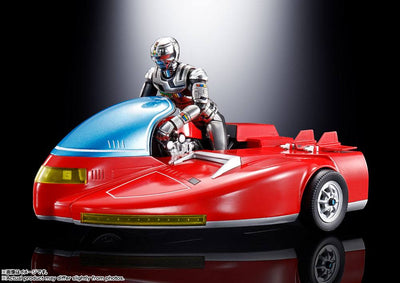 Space Sheriff Gavan Chogokin Diecast Action Figure Space Sheriff Gavan & Sybarian 10cm - Action Figures - Bandai Tamashii Nations - Hobby Figures UK