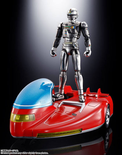 Space Sheriff Gavan Chogokin Diecast Action Figure Space Sheriff Gavan & Sybarian 10cm - Action Figures - Bandai Tamashii Nations - Hobby Figures UK