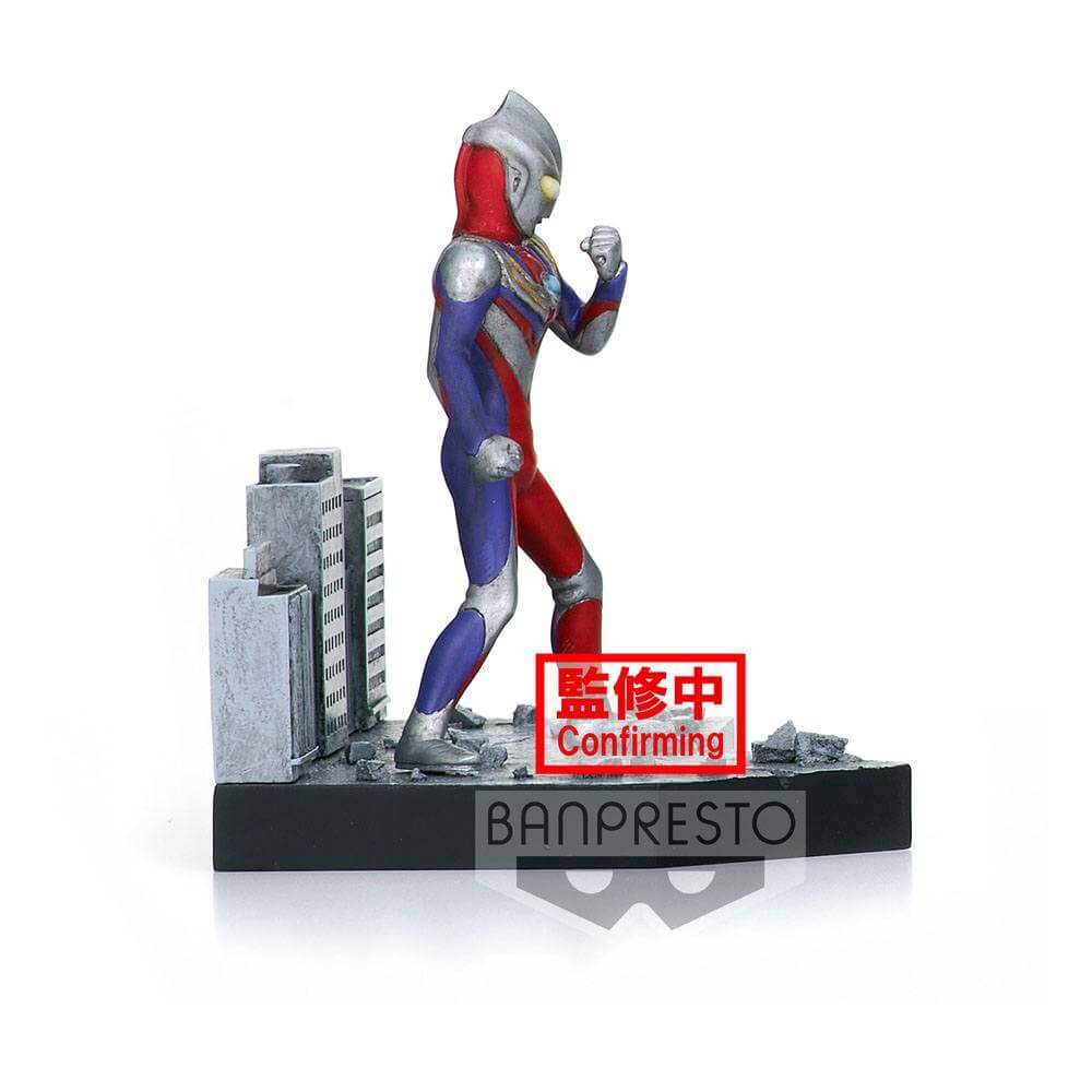 Ultraman Tiga Special Effects Stagement #44 PVC Statue Ultraman Tiga 5cm - Scale Statue - Banpresto - Hobby Figures UK