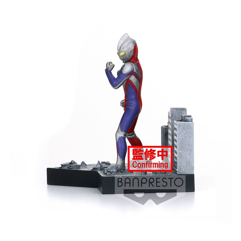 Ultraman Tiga Special Effects Stagement #44 PVC Statue Ultraman Tiga 5cm - Scale Statue - Banpresto - Hobby Figures UK