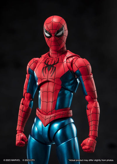 Spider-Man: No Way Home S.H. Figuarts Action Figure Spider-Man (New Red & Blue Suit) 15cm - Action Figures - Bandai Tamashii Nations - Hobby Figures UK