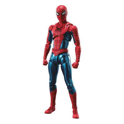 Spider-Man: No Way Home S.H. Figuarts Action Figure Spider-Man (New Red & Blue Suit) 15cm - Action Figures - Bandai Tamashii Nations - Hobby Figures UK