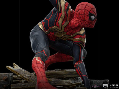 Spider-Man: No Way Home BDS Art Scale Deluxe Statue 1/10 Spider-Man Peter #1 19cm - Scale Statue - Iron Studios - Hobby Figures UK