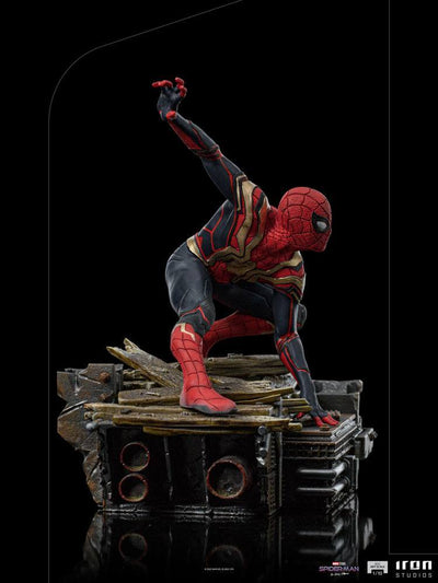 Spider-Man: No Way Home BDS Art Scale Deluxe Statue 1/10 Spider-Man Peter #1 19cm - Scale Statue - Iron Studios - Hobby Figures UK