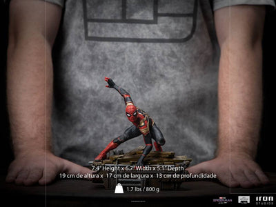 Spider-Man: No Way Home BDS Art Scale Deluxe Statue 1/10 Spider-Man Peter #1 19cm - Scale Statue - Iron Studios - Hobby Figures UK