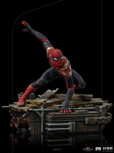 Spider-Man: No Way Home BDS Art Scale Deluxe Statue 1/10 Spider-Man Peter #1 19cm - Scale Statue - Iron Studios - Hobby Figures UK