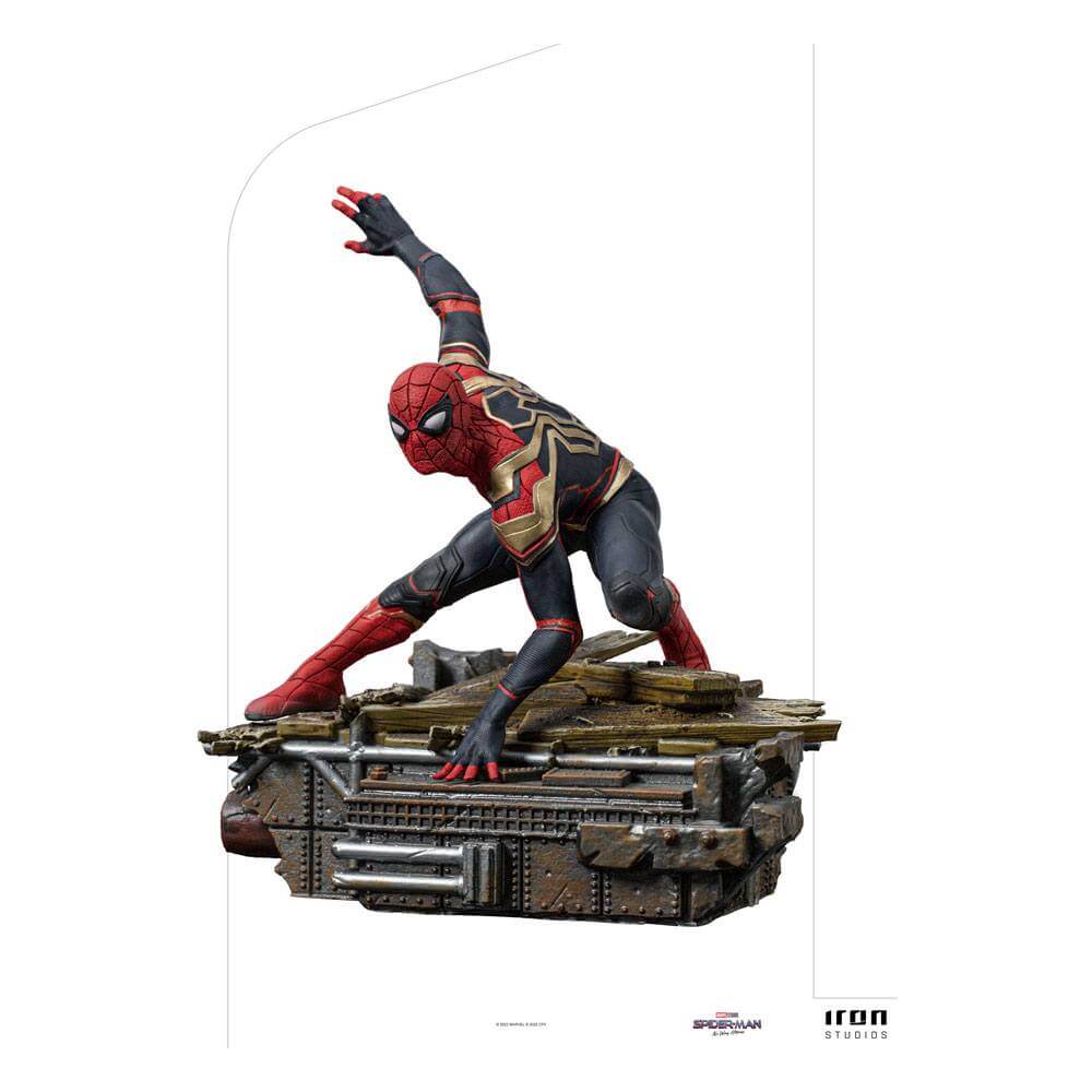 Spider-Man: No Way Home BDS Art Scale Deluxe Statue 1/10 Spider-Man Peter #1 19cm - Scale Statue - Iron Studios - Hobby Figures UK