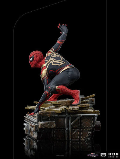 Spider-Man: No Way Home BDS Art Scale Deluxe Statue 1/10 Spider-Man Peter #1 19cm - Scale Statue - Iron Studios - Hobby Figures UK