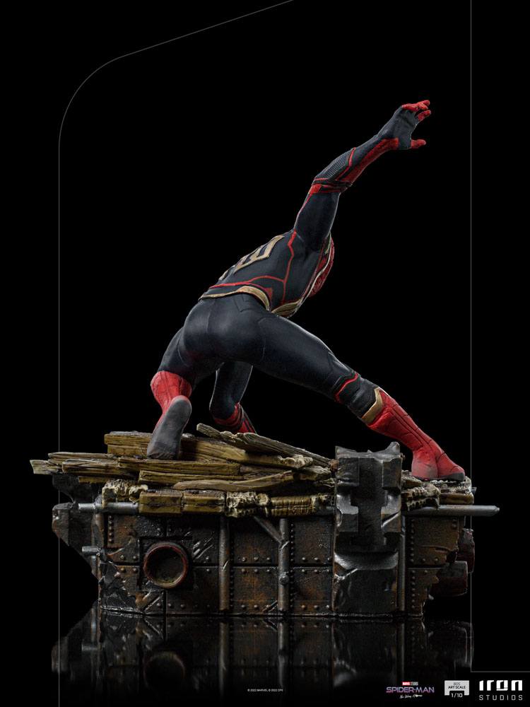 Spider-Man: No Way Home BDS Art Scale Deluxe Statue 1/10 Spider-Man Peter #1 19cm - Scale Statue - Iron Studios - Hobby Figures UK