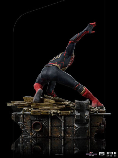 Spider-Man: No Way Home BDS Art Scale Deluxe Statue 1/10 Spider-Man Peter #1 19cm - Scale Statue - Iron Studios - Hobby Figures UK