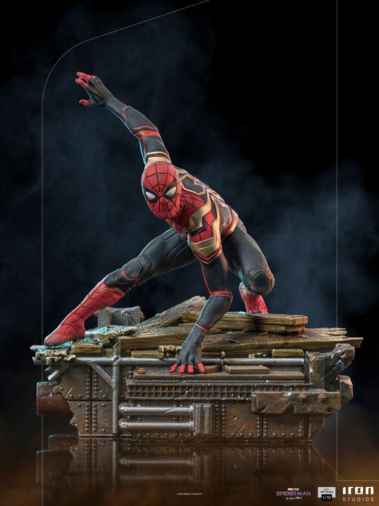 Spider-Man: No Way Home BDS Art Scale Deluxe Statue 1/10 Spider-Man Peter #1 19cm - Scale Statue - Iron Studios - Hobby Figures UK