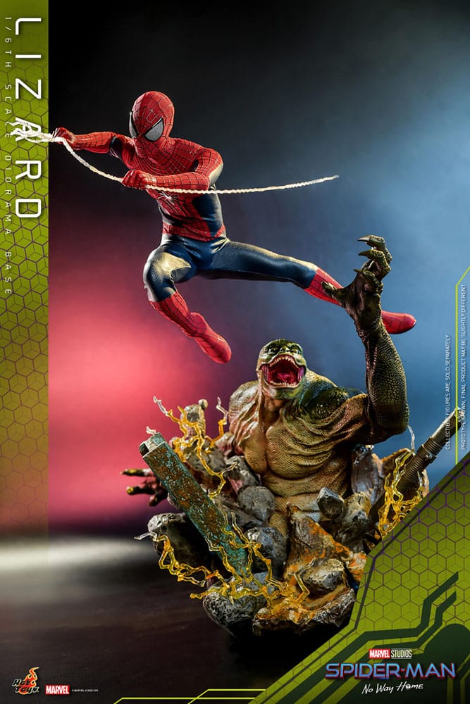 Spider-Man: No Way Home Diorama Base 1/6 Lizard - Action Figures - Hot Toys - Hobby Figures UK