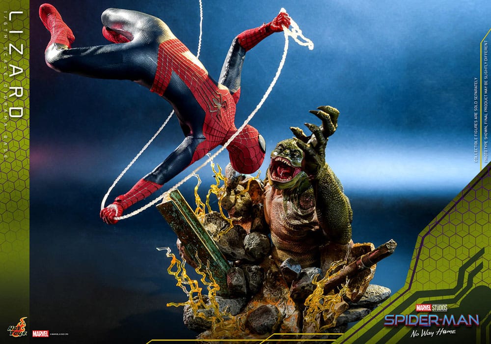 Spider-Man: No Way Home Diorama Base 1/6 Lizard - Action Figures - Hot Toys - Hobby Figures UK