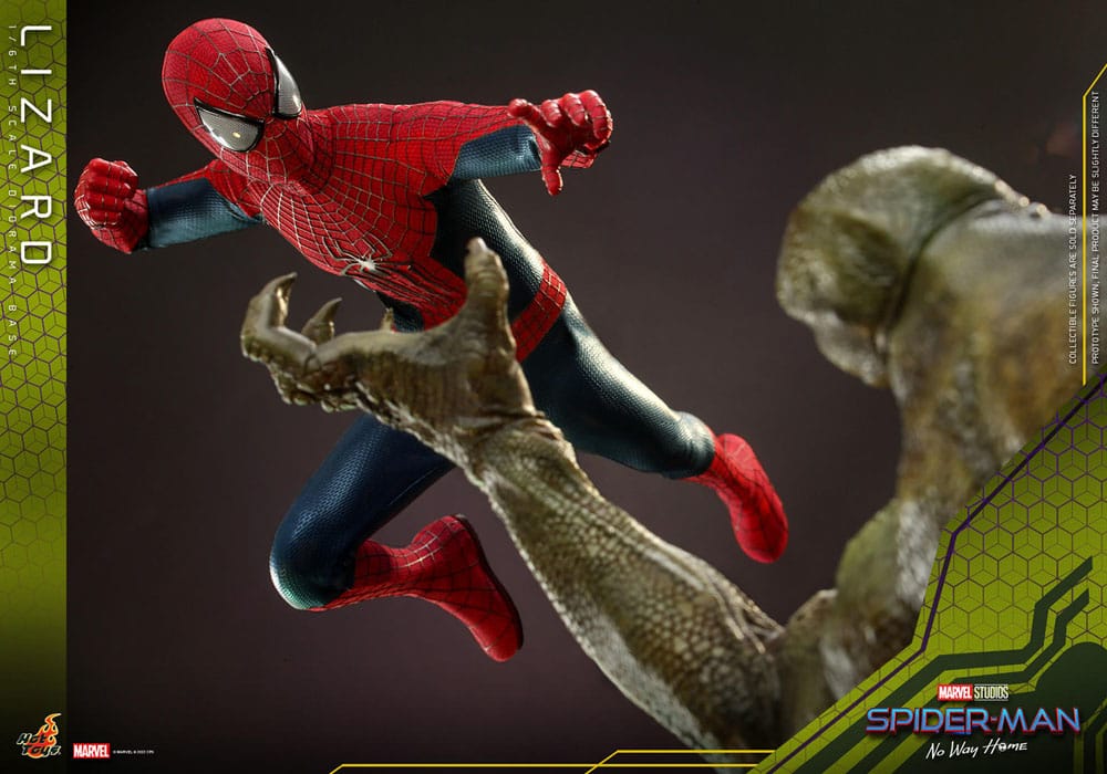 Spider-Man: No Way Home Diorama Base 1/6 Lizard - Action Figures - Hot Toys - Hobby Figures UK