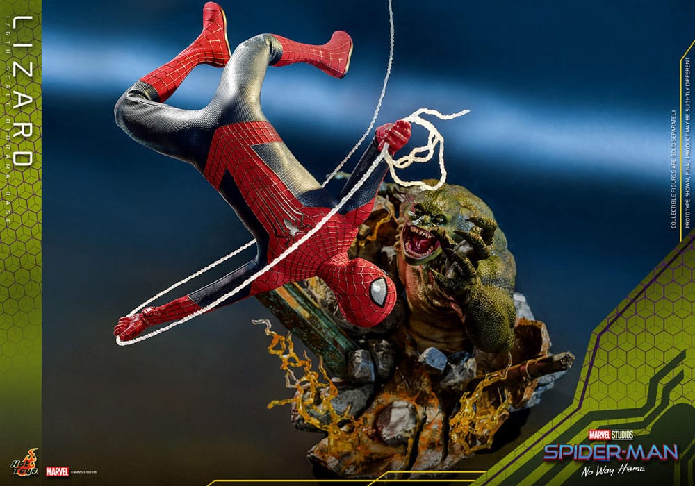 Spider-Man: No Way Home Diorama Base 1/6 Lizard - Action Figures - Hot Toys - Hobby Figures UK