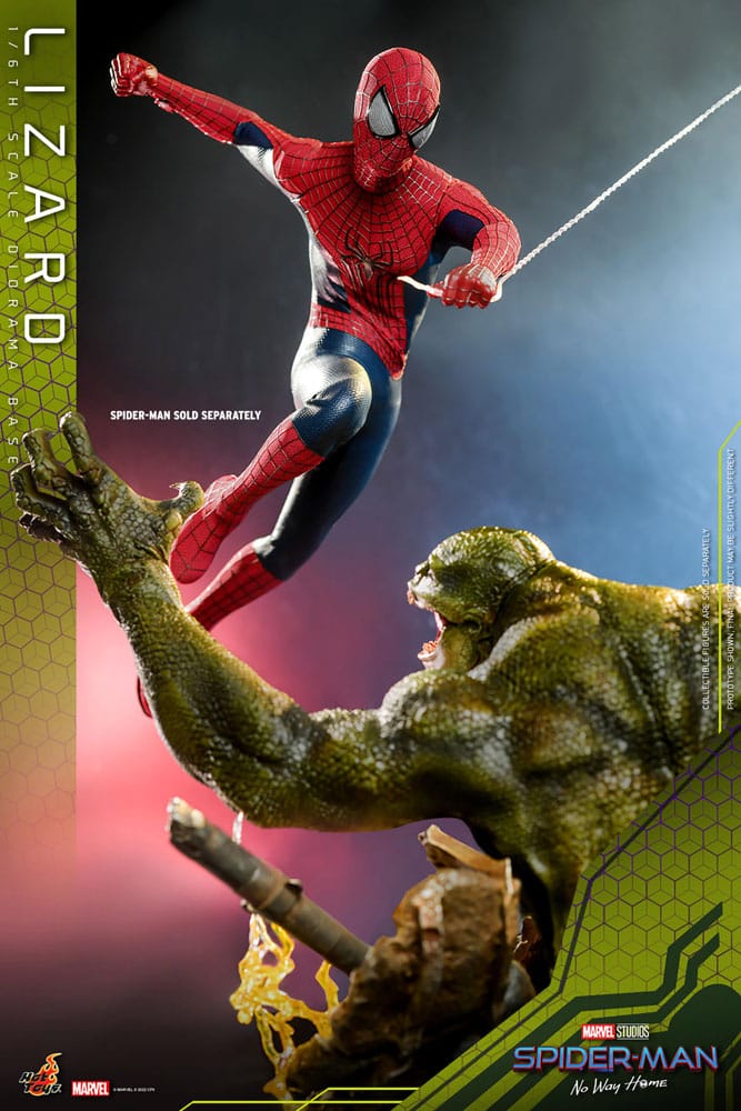 Spider-Man: No Way Home Diorama Base 1/6 Lizard - Action Figures - Hot Toys - Hobby Figures UK