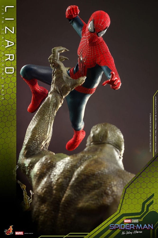 Spider-Man: No Way Home Diorama Base 1/6 Lizard - Action Figures - Hot Toys - Hobby Figures UK