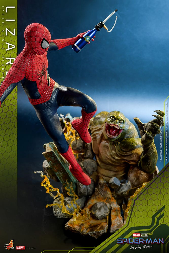 Spider-Man: No Way Home Diorama Base 1/6 Lizard - Action Figures - Hot Toys - Hobby Figures UK