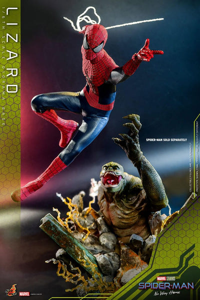 Spider-Man: No Way Home Diorama Base 1/6 Lizard - Action Figures - Hot Toys - Hobby Figures UK