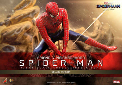 Spider-Man: No Way Home Movie Masterpiece Action Figure 1/6 Friendly Neighborhood Spider-Man (Deluxe Version) 30cm - Action Figures - Hot Toys - Hobby Figures UK