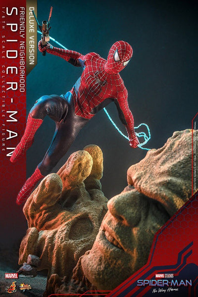 Spider-Man: No Way Home Movie Masterpiece Action Figure 1/6 Friendly Neighborhood Spider-Man (Deluxe Version) 30cm - Action Figures - Hot Toys - Hobby Figures UK
