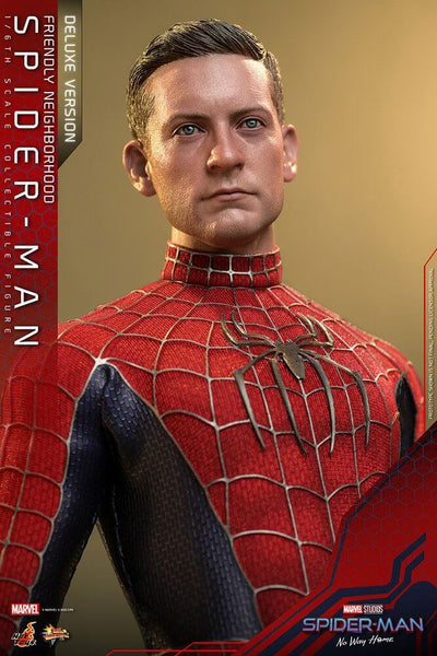 Spider-Man: No Way Home Movie Masterpiece Action Figure 1/6 Friendly Neighborhood Spider-Man (Deluxe Version) 30cm - Action Figures - Hot Toys - Hobby Figures UK