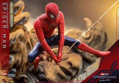 Spider-Man: No Way Home Movie Masterpiece Action Figure 1/6 Friendly Neighborhood Spider-Man (Deluxe Version) 30cm - Action Figures - Hot Toys - Hobby Figures UK