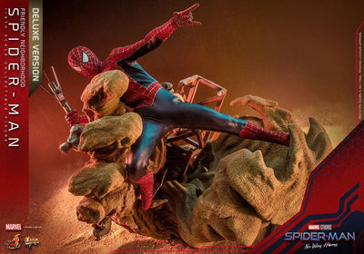 Spider-Man: No Way Home Movie Masterpiece Action Figure 1/6 Friendly Neighborhood Spider-Man (Deluxe Version) 30cm - Action Figures - Hot Toys - Hobby Figures UK