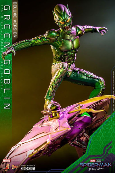 Spider-Man: No Way Home Movie Masterpiece Action Figure 1/6 Green Goblin (Deluxe Version) 30cm - Action Figures - Hot Toys - Hobby Figures UK