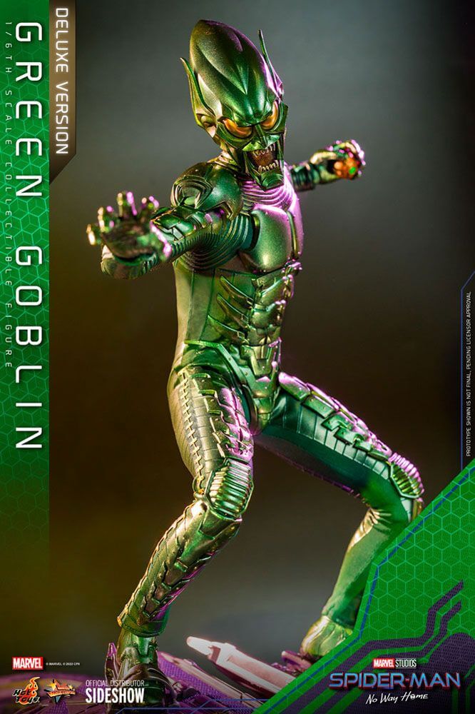 Spider-Man: No Way Home Movie Masterpiece Action Figure 1/6 Green Goblin (Deluxe Version) 30cm - Action Figures - Hot Toys - Hobby Figures UK