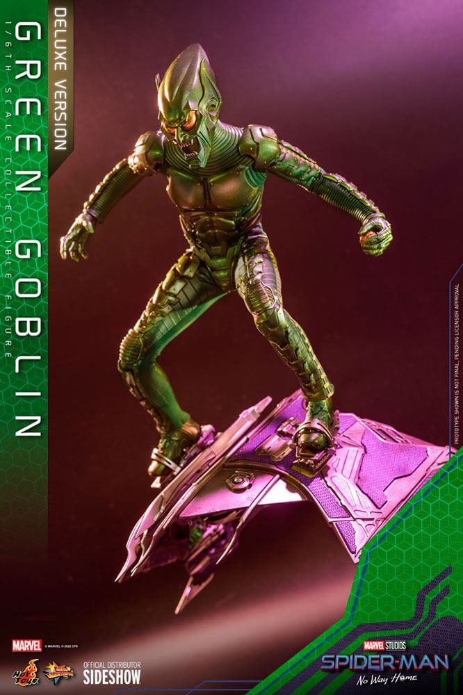 Spider-Man: No Way Home Movie Masterpiece Action Figure 1/6 Green Goblin (Deluxe Version) 30cm - Action Figures - Hot Toys - Hobby Figures UK