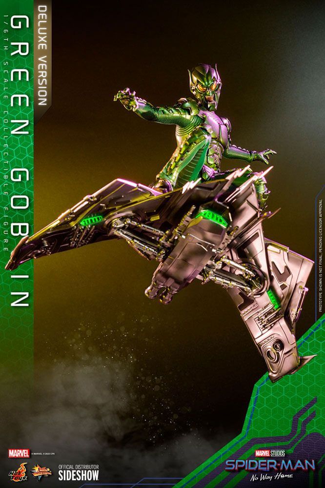 Spider-Man: No Way Home Movie Masterpiece Action Figure 1/6 Green Goblin (Deluxe Version) 30cm - Action Figures - Hot Toys - Hobby Figures UK