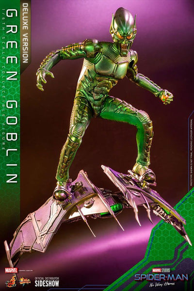 Spider-Man: No Way Home Movie Masterpiece Action Figure 1/6 Green Goblin (Deluxe Version) 30cm - Action Figures - Hot Toys - Hobby Figures UK