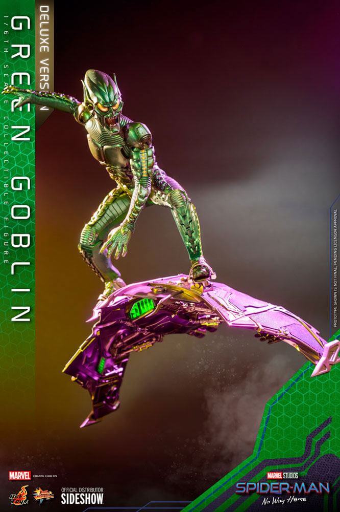 Spider-Man: No Way Home Movie Masterpiece Action Figure 1/6 Green Goblin (Deluxe Version) 30cm - Action Figures - Hot Toys - Hobby Figures UK