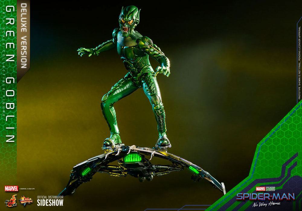 Spider-Man: No Way Home Movie Masterpiece Action Figure 1/6 Green Goblin (Deluxe Version) 30cm - Action Figures - Hot Toys - Hobby Figures UK