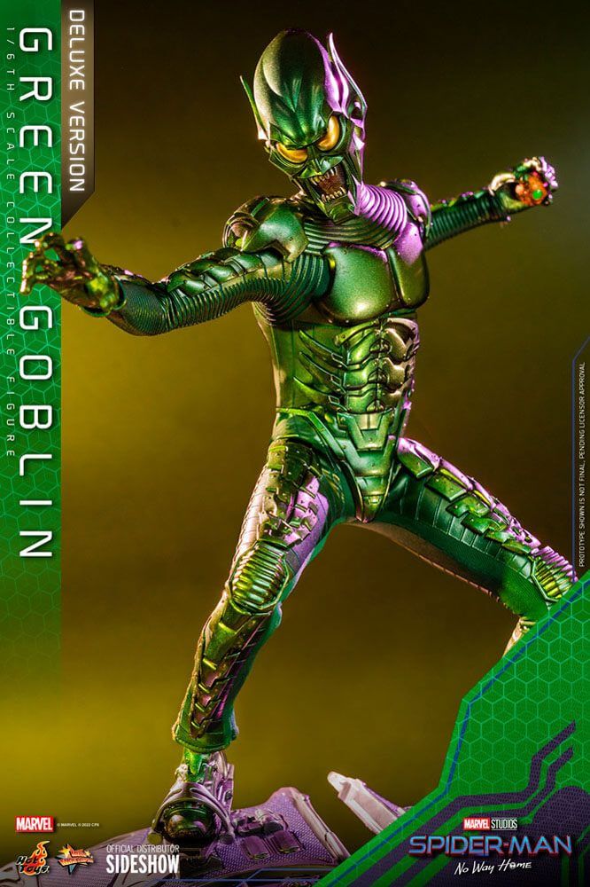 Spider-Man: No Way Home Movie Masterpiece Action Figure 1/6 Green Goblin (Deluxe Version) 30cm - Action Figures - Hot Toys - Hobby Figures UK