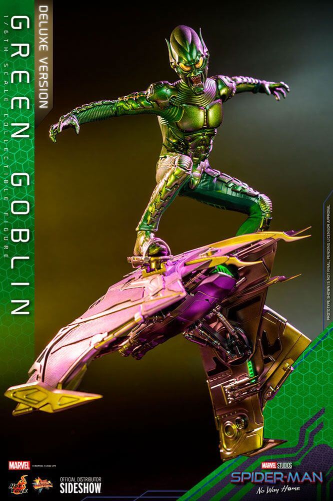 Spider-Man: No Way Home Movie Masterpiece Action Figure 1/6 Green Goblin (Deluxe Version) 30cm - Action Figures - Hot Toys - Hobby Figures UK