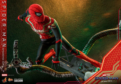 Spider-Man: No Way Home Movie Masterpiece Action Figure 1/6 Spider-Man (Integrated Suit) 29cm - Action Figures - Hot Toys - Hobby Figures UK