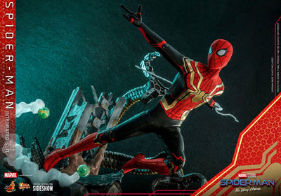 Spider-Man: No Way Home Movie Masterpiece Action Figure 1/6 Spider-Man (Integrated Suit) 29cm - Action Figures - Hot Toys - Hobby Figures UK