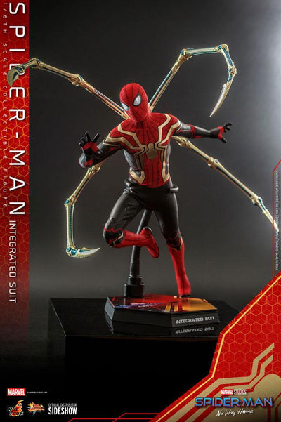 Spider-Man: No Way Home Movie Masterpiece Action Figure 1/6 Spider-Man (Integrated Suit) 29cm - Action Figures - Hot Toys - Hobby Figures UK