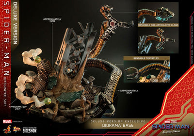 Spider-Man: No Way Home Movie Masterpiece Action Figure 1/6 Spider-Man (Integrated Suit) Deluxe Ver. 29cm - Action Figures - Hot Toys - Hobby Figures UK