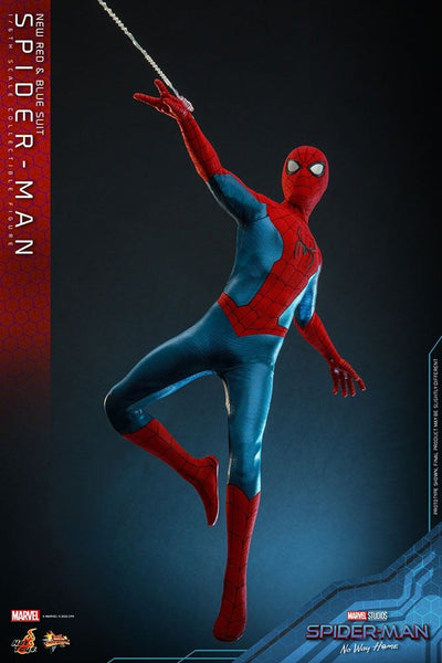 Spider-Man: No Way Home Movie Masterpiece Action Figure 1/6 Spider-Man (New Red and Blue Suit) 28cm - Action Figures - Hot Toys - Hobby Figures UK