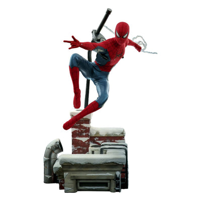 Spider-Man: No Way Home Movie Masterpiece Action Figure 1/6 Spider-Man (New Red and Blue Suit) (Deluxe Version) 28cm - Action Figures - Hot Toys - Hobby Figures UK