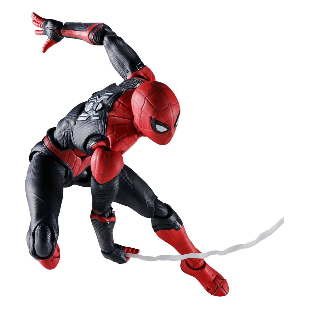 Spider-Man: No Way Home S.H. Figuarts Action Spider-Man Upgraded Suit (Special Set) 15cm - Action Figures - Bandai Tamashii Nations - Hobby Figures UK