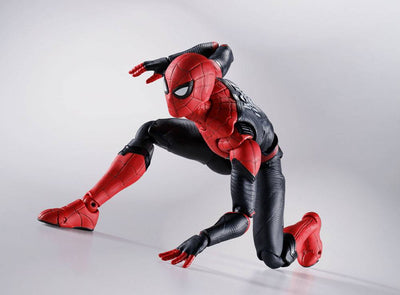 Spider-Man: No Way Home S.H. Figuarts Action Spider-Man Upgraded Suit (Special Set) 15cm - Action Figures - Bandai Tamashii Nations - Hobby Figures UK