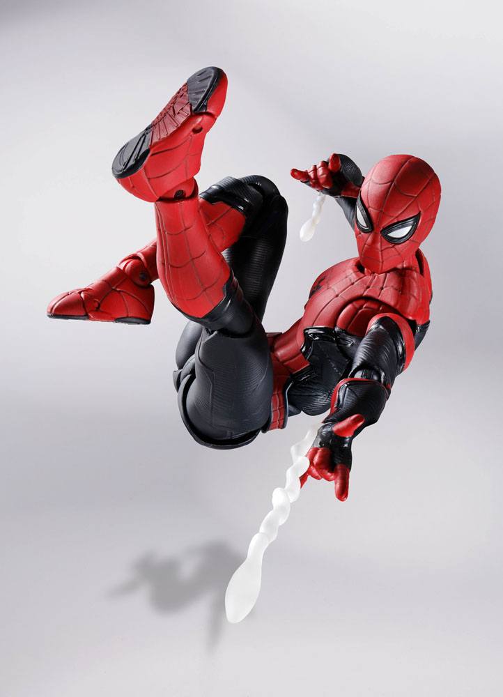 Spider-Man: No Way Home S.H. Figuarts Action Spider-Man Upgraded Suit (Special Set) 15cm - Action Figures - Bandai Tamashii Nations - Hobby Figures UK