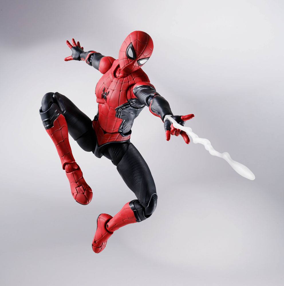 Spider-Man: No Way Home S.H. Figuarts Action Spider-Man Upgraded Suit (Special Set) 15cm - Action Figures - Bandai Tamashii Nations - Hobby Figures UK