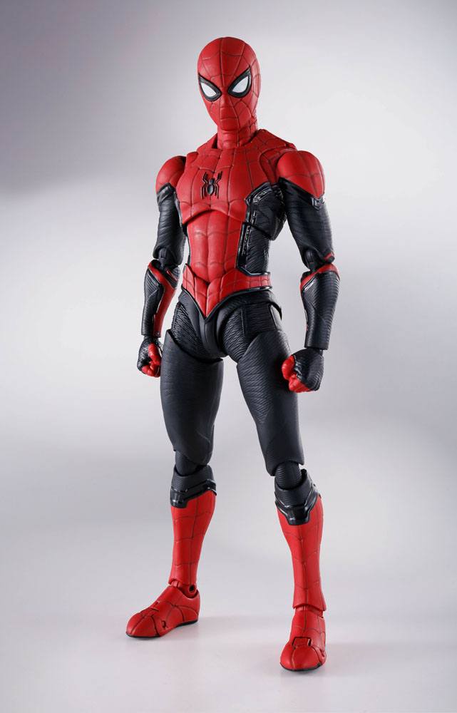 Spider-Man: No Way Home S.H. Figuarts Action Spider-Man Upgraded Suit (Special Set) 15cm - Action Figures - Bandai Tamashii Nations - Hobby Figures UK