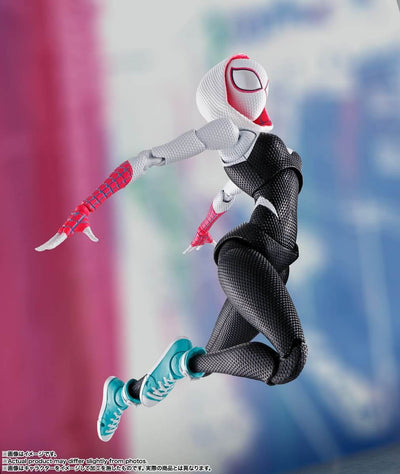 Spiderman Across The Spiderverse S.H. Figuarts Action Figure Spider-Man Spider-Gwen 15cm